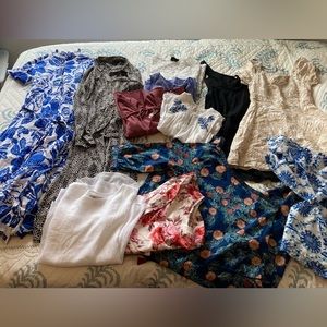Grandmillenial bundle (blue & white a sprinkle of color) xsmall, small, medium